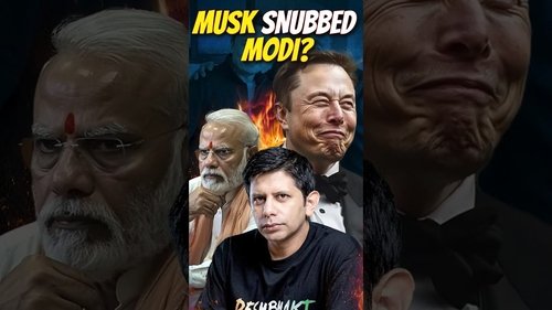 Elon Musk Snubbed Narendra Modi?! India vs China