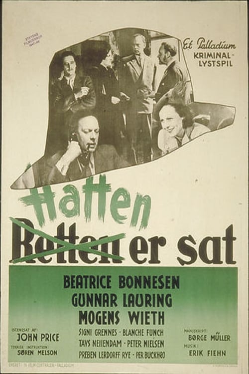 Hatten er sat poster