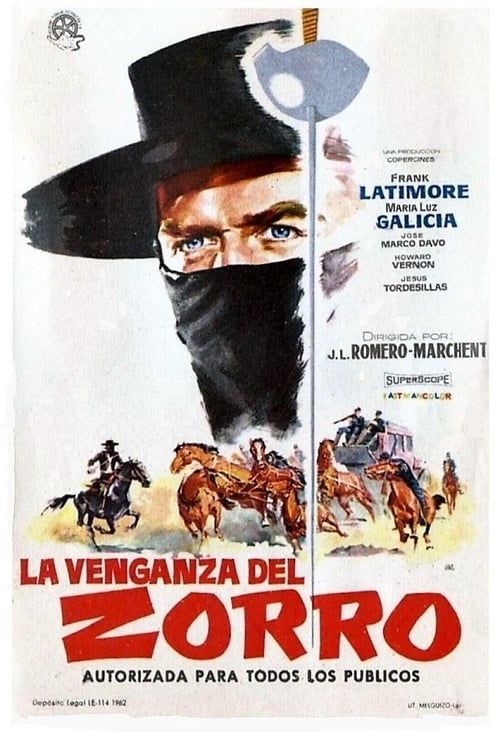 La venganza del Zorro 1962