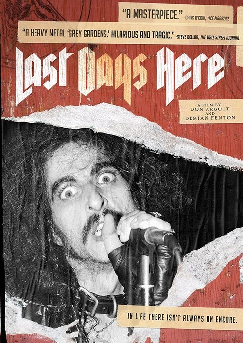 Last Days Here movie poster player