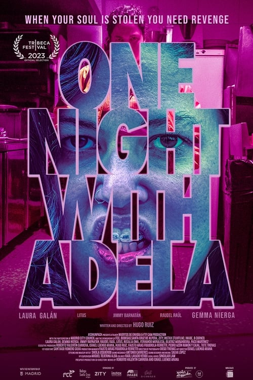 Poster Una noche con Adela 2023