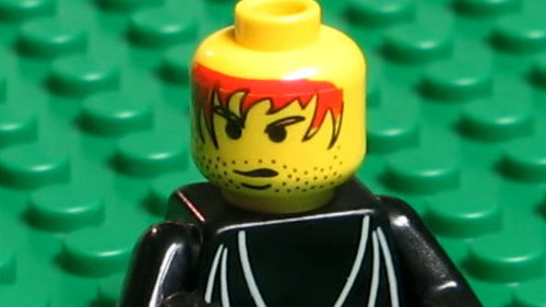 Lego Secret Agent Backdrop Blur