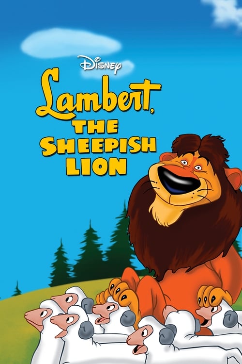 Grootschalige poster van Lambert the Sheepish Lion