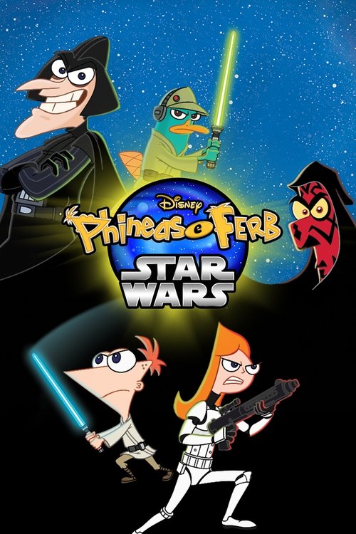 Pôster de Phineas e Ferb: Star Wars