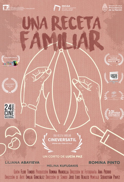 Póster oficial de Una receta familiar (2018) - Drama