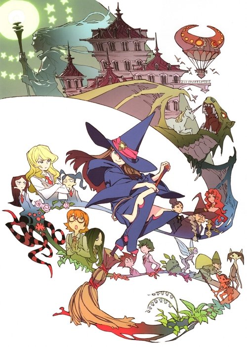 Little Witch Academia poster