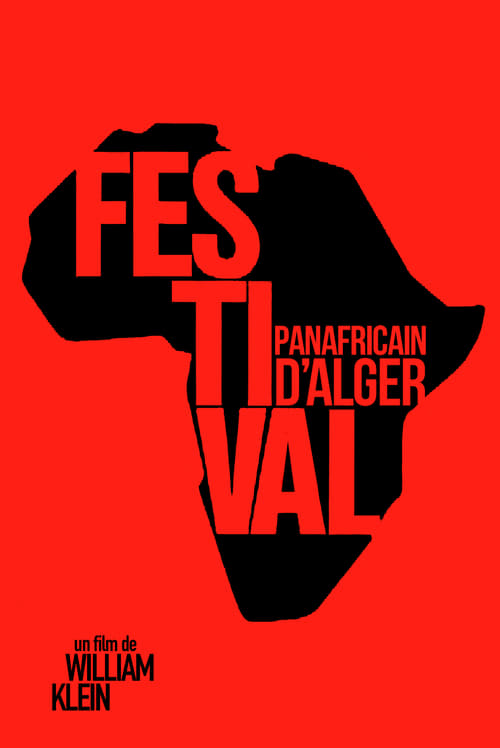 Poster Festival Panafricain d'Alger 1969