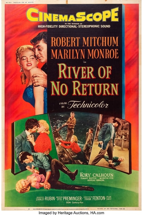 River of No Return movie poster