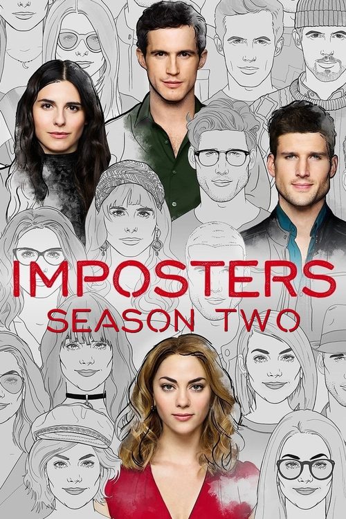 Ver temporada 2 de Imposters Póster de la temporada 2 de la serie Imposters