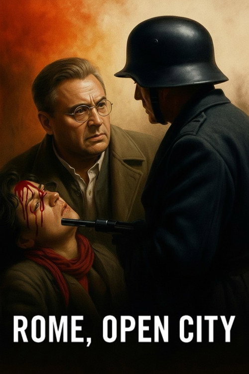 Rome, Open City poster
