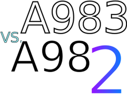 A983 VS. A982 II