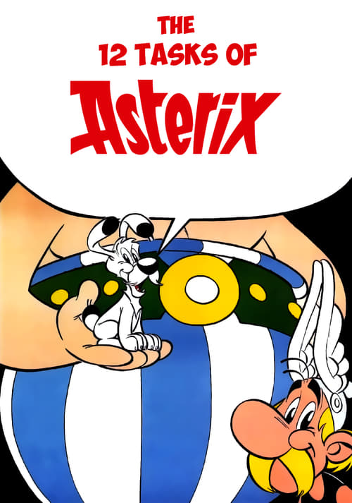 Poster Les 12 travaux d'Astérix 1976