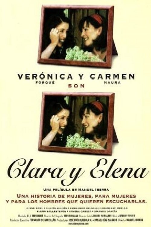 Clara y Elena movie poster player