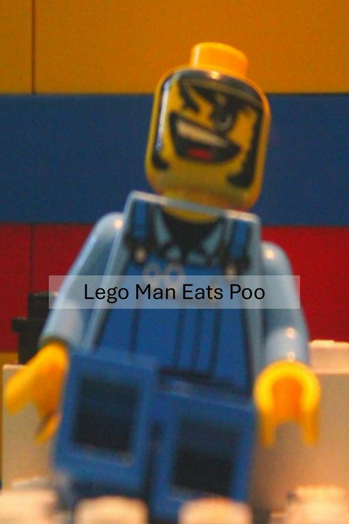 Lego Man Eats Poo