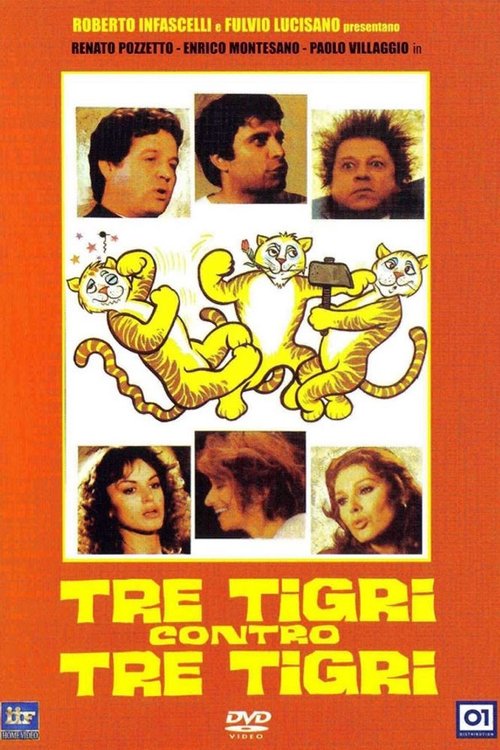 Poster Tre tigri contro tre tigri 1977