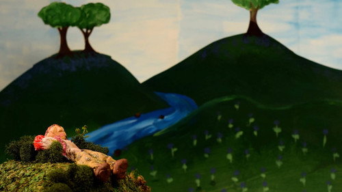 I Have Not Considered the Lilies Backdrop Blur