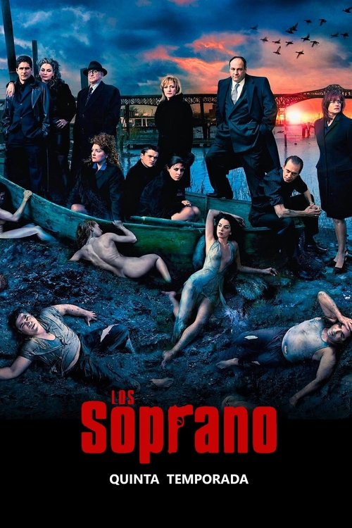 Ver temporada 5 de Los Soprano Póster de la temporada 5 de la serie Los Soprano