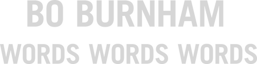 Bo Burnham: Words, Words, Words