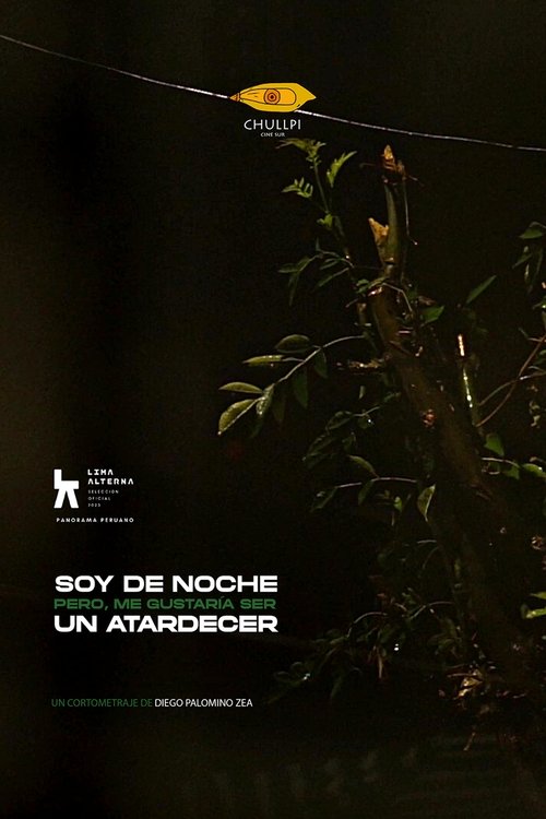 Soy de noche, pero me gustaria ser un atardecer