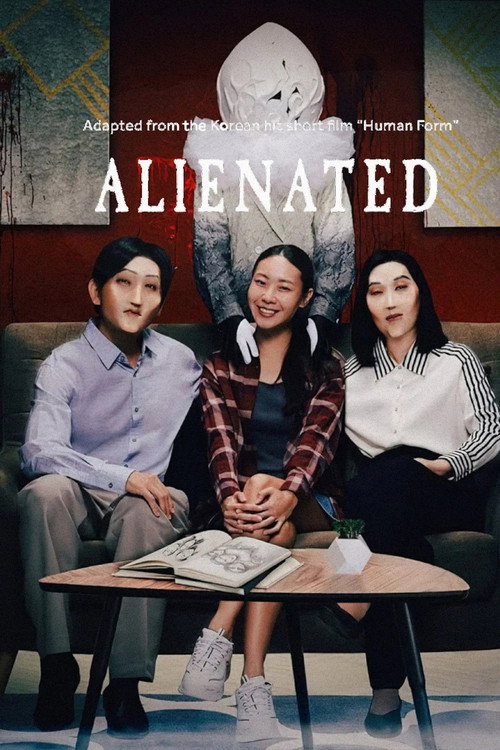 Official poster for the TV series Alienated (2023), a drama sci-fi & fantasy show