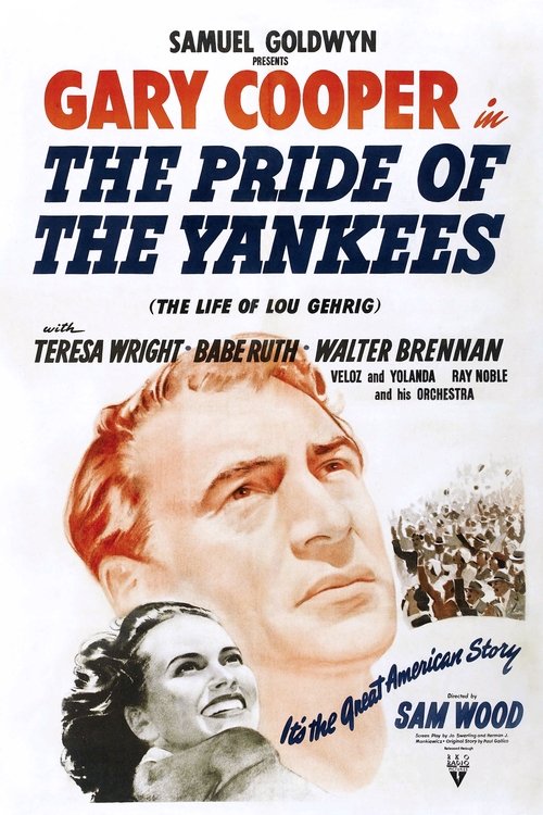 Grootschalige poster van The Pride of the Yankees