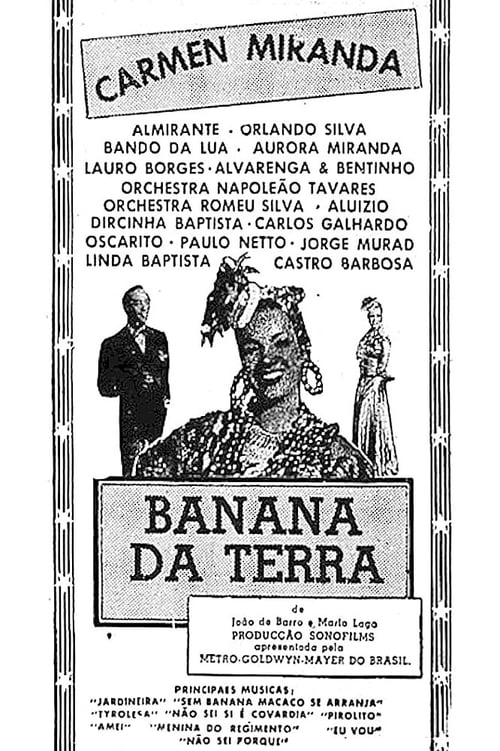 Poster Banana-da-Terra 1939