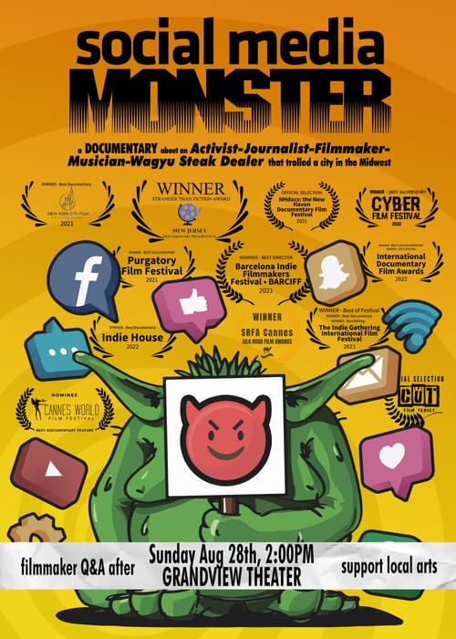 Poster Social Media Monster 2022