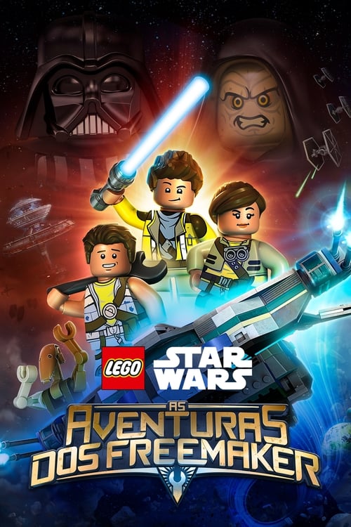 Poster da série LEGO Star Wars: As Aventuras dos Freemaker