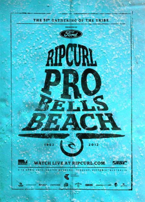 Rip Curl Pro: Bells Beach 2012 official trailer poster
