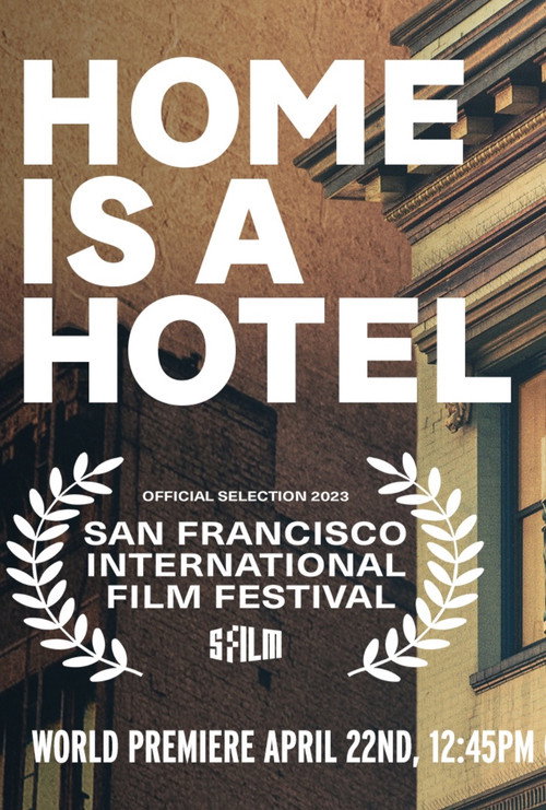 Póster oficial de Home is a Hotel (2023) - Documentary