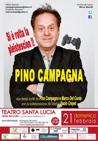 Pino Campagna: Si è rotta la pleistescion