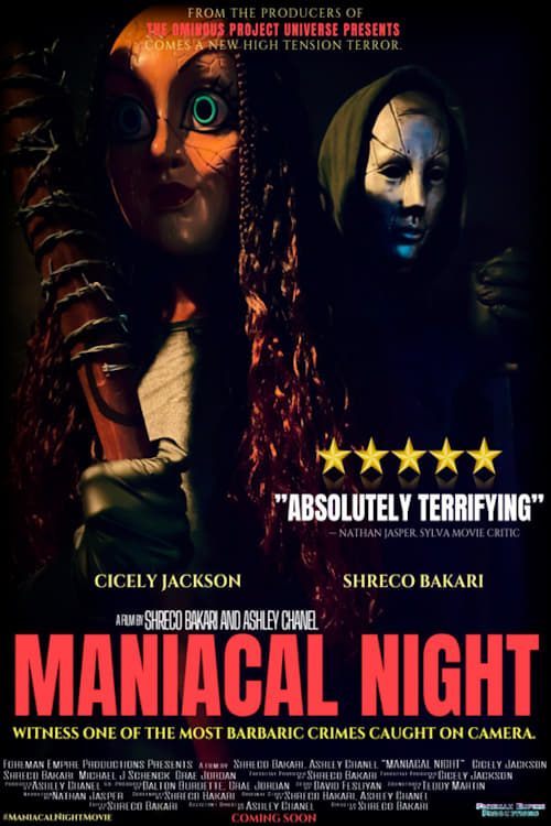 Poster Maniacal Night 2022
