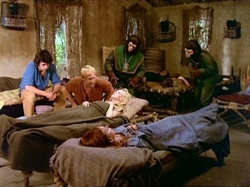 Escena del episodio 12 de la temporada 1 de la serie Planet of the Apes