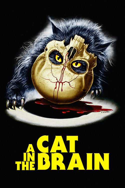 Poster Un gatto nel cervello 1990