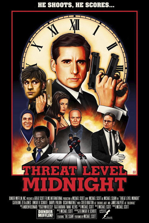 Threat Level Midnight: The Movie poster