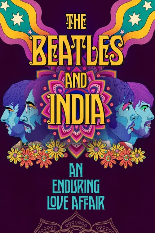 The Beatles and India poster