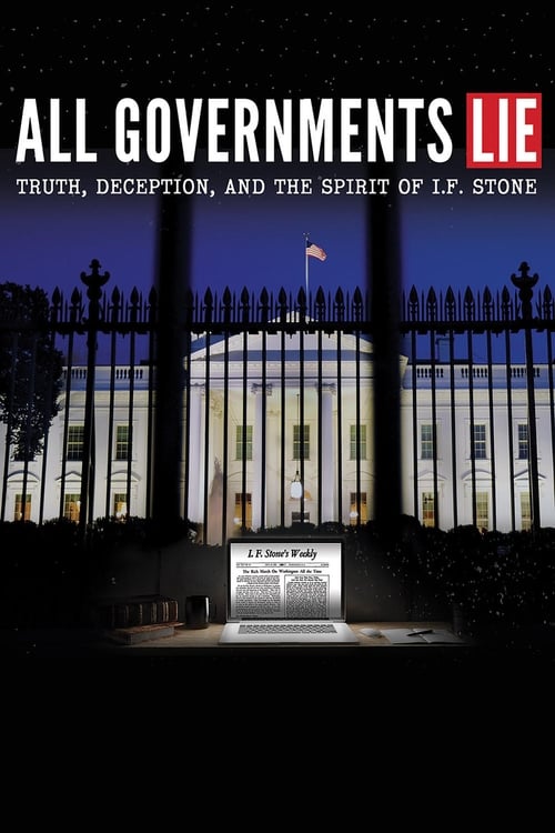 Grootschalige poster van All Governments Lie: Truth, Deception, and the Spirit of I.F. Stone