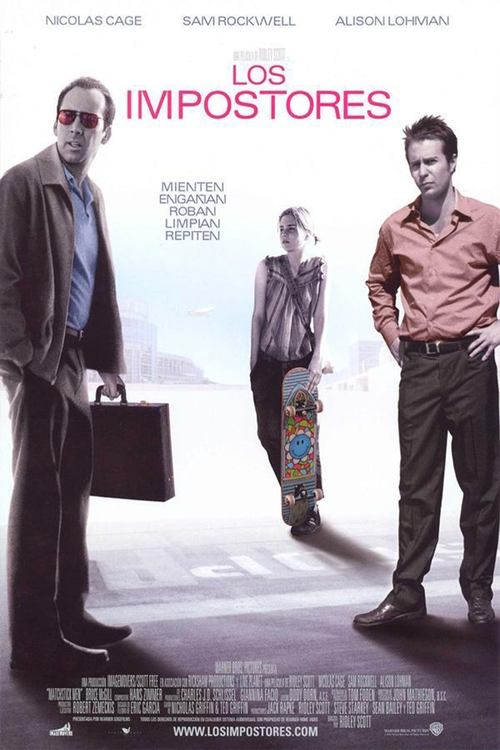 Matchstick Men poster