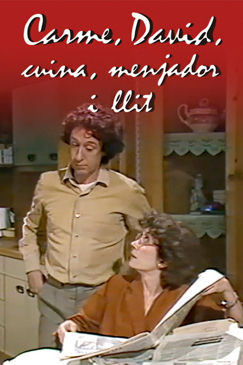 Carme, David, cuina menjador i llit