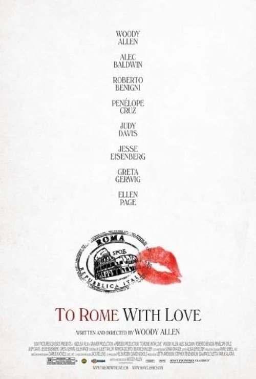 To Rome with Love poster