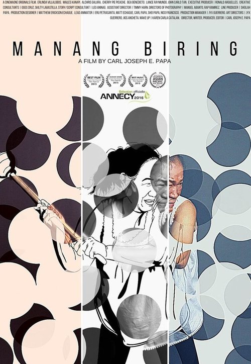 Manang Biring movie poster player