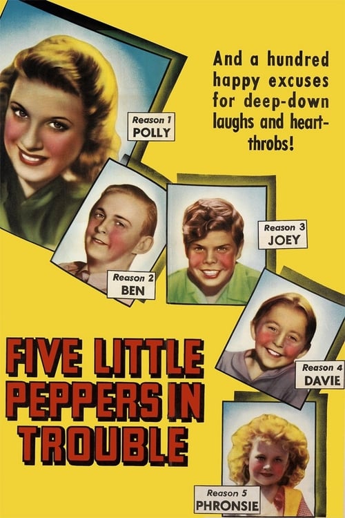 Five Little Peppers in Trouble (1940) poster