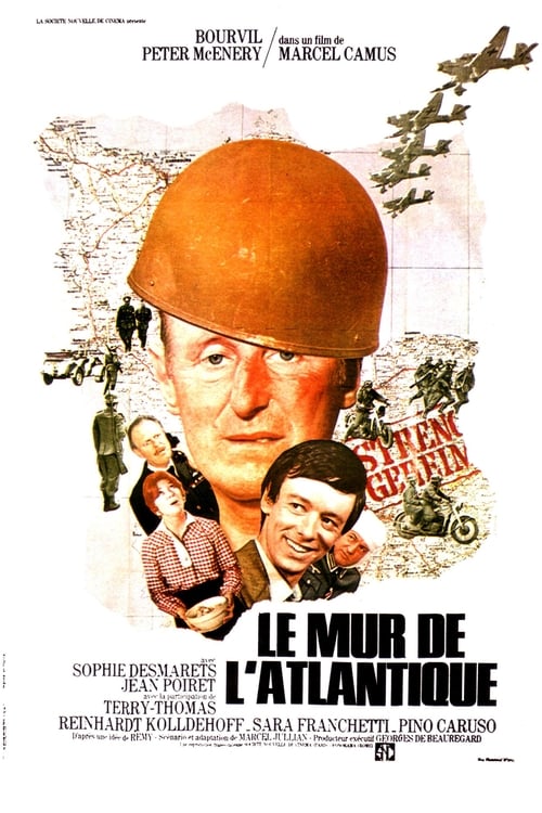 Poster Le mur de l’Atlantique 1970