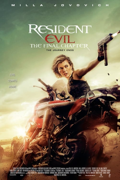 Resident Evil: The Final Chapter poster