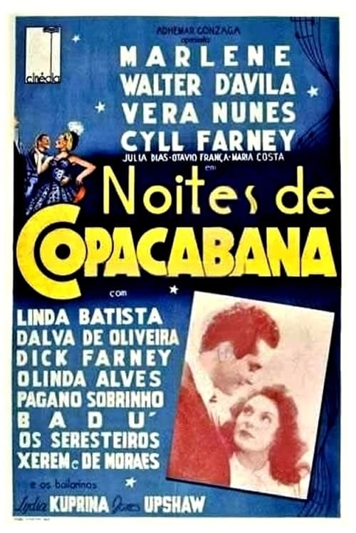 Poster Noites de Copacabana 1950