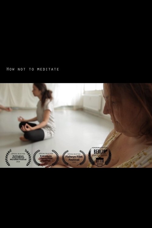 How Not To Meditate movie poster player