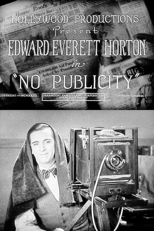 No Publicity (1927)