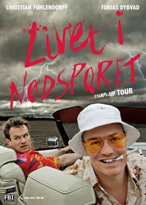 Livet i Nødsporet movie poster player