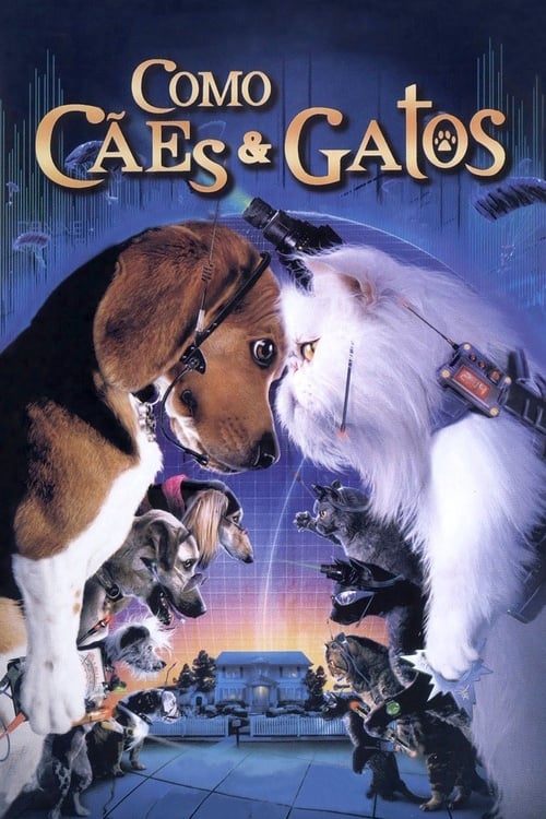 Poster do filme Cats & Dogs