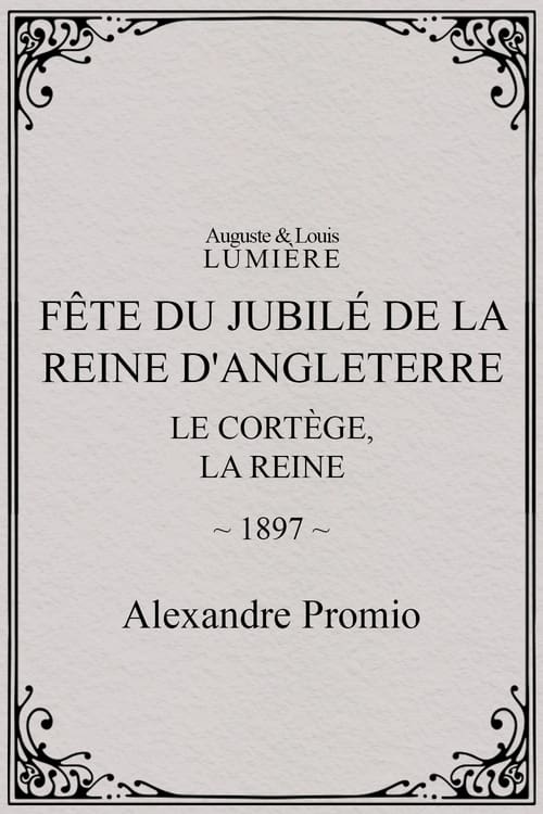 Fête du jubilé de la reine d'Angleterre : le cortège, la reine (1897)